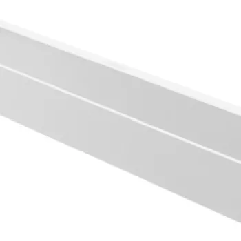 Suport prosop Hansgrohe WallStoris 581mm alb mat imagine