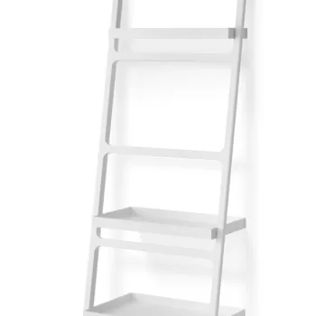 Suport prosop tip scara Decor Walther Stone HTLA cu 3 polite 180x60cm alb mat imagine