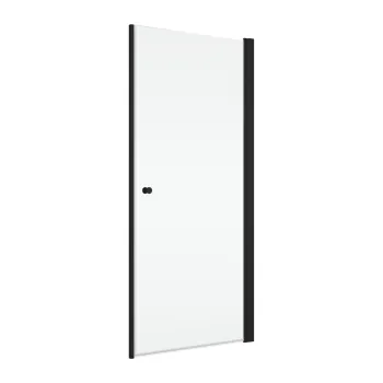 Usa de dus batanta Ronal (SanSwiss) Solino SOL1 100cm  sticla AquaPerle 6mm  profil negru imagine