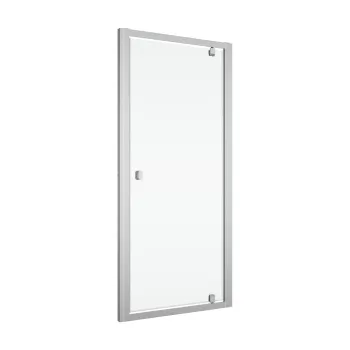 Usa de dus batanta tip pivot Ronal (SanSwiss) Arelia D20T1 90cm  sticla AquaPerle 5mm  profil argintiu imagine