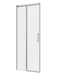 Usa de dus glisanta Radaway Idea KDD 100 L stanga 100cm profil crom imagine