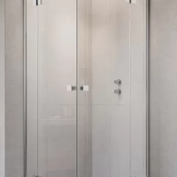 Usa de dus Radaway Essenza KDD 80cm orientare stanga profil crom lucios imagine