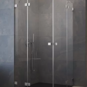 Usa de dus Radaway Essenza Pro KDD 80cm orientare dreapta nickel periat imagine