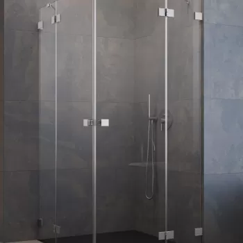 Usa de dus Radaway Essenza Pro KDD 80cm orientare stanga nickel periat imagine