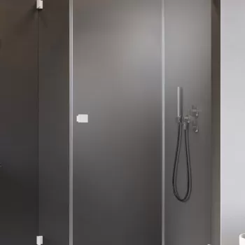 Usa de dus Radaway Essenza Pro KDJ 100cm deschidere stanga alb mat imagine