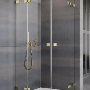 Usa de dus Radaway Essenza Pro PDD 100cm orientare dreapta auriu periat imagine