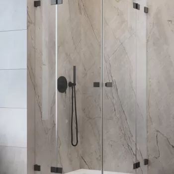 Usa de dus Radaway Essenza Pro PDD 100cm orientare dreapta gunmetal periat imagine