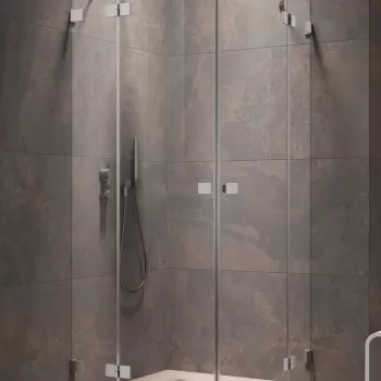 Usa de dus Radaway Essenza Pro PDD 80cm orientare dreapta nickel periat imagine