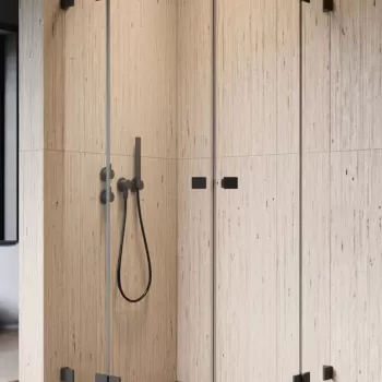 Usa de dus Radaway Essenza Pro PDD Black 100cm orientare dreapta negru mat imagine