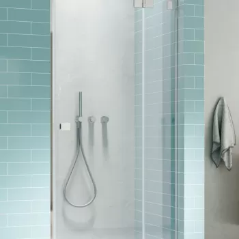 Usa de nisa batanta Radaway Essenza Pro DWJ 130cm deschidere stanga profil crom lucios imagine