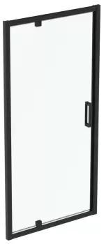 Usa de nisa batanta tip pivot Ideal Standard Connect 2 100cm sticla 6mm tratata IdealClean profil negru mat imagine