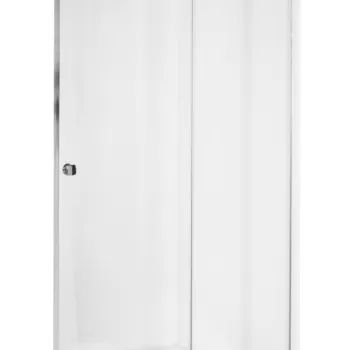 Usa de nisa culisanta Besco Duo Slide 110cm sticla transparenta securizata 6 mm imagine