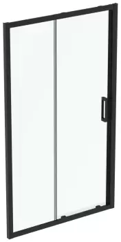 Usa de nisa culisanta Ideal Standard Connect 2 120cm sticla 6mm tratata IdealClean profil negru mat imagine