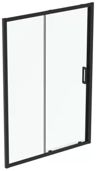 Usa de nisa culisanta Ideal Standard Connect 2 140cm sticla 6mm tratata IdealClean profil negru mat imagine