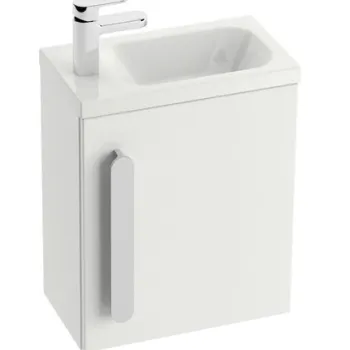 Usa pentru dulap baza lavoar Ravak Concept Chrome SD 400 dreapta  37x25x53cm  alb imagine