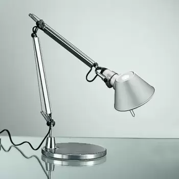 Veioza Artemide Tolomeo Micro Tavolo design Michele De Lucchi Giancarlo Fassina LED 9.6W aluminiu imagine