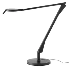 Veioza Kartell Aledin Tec design Alberto & Francesco Meda negru mat imagine