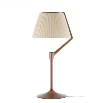 Veioza Kartell Angelo Stone design Philippe Starck h70cm 8.2W LED cupru imagine