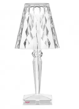 Veioza Kartell Big Battery design Ferruccio Laviani LED 3W h37.3cm transparent imagine