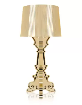 Veioza Kartell Bourgie design Ferruccio Laviani E14 max 3x28W d37cm auriu metalizat imagine