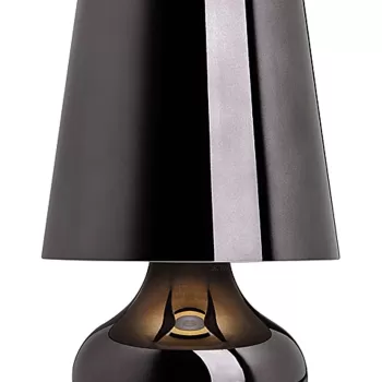 Veioza Kartell Cindy design Ferruccio Laviani d23.6cm h42cm gri inchis imagine