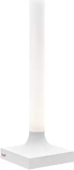 Veioza Kartell Goodnight Battery design Philippe Stark LED 1.6W IP20 h29cm alb mat imagine