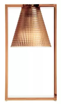 Veioza Kartell Light Air design Eugeni Quitllet 32x17x14cm roz transparent imagine