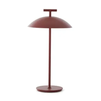 Veioza Kartell Mini Geen-A Battery design Ferruccio Laviani LED 1.5W h36.5cm rosu imagine