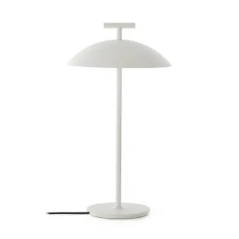 Veioza Kartell Mini Geen-A design Ferruccio Laviani LED 1.5W h36.5cm alb imagine