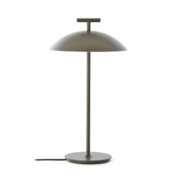 Veioza Kartell Mini Geen-A design Ferruccio Laviani LED 1.5W h36.5cm bronz imagine