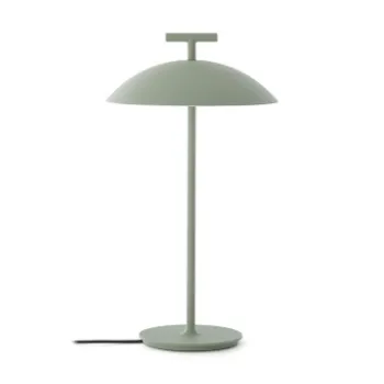 Veioza Kartell Mini Geen-A design Ferruccio Laviani LED 1.5W h36.5cm verde imagine