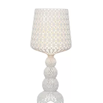 Veioza Kartell Mini Kabuki design Ferruccio Laviani LED 8.4W h70cm alb opac imagine