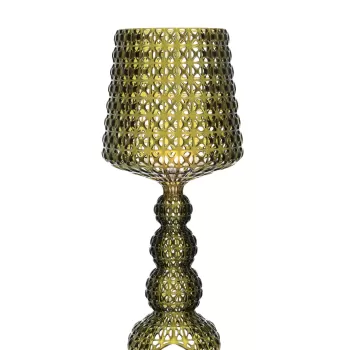 Veioza Kartell Mini Kabuki design Ferruccio Laviani LED 8.4W h70cm verde imagine