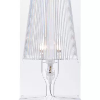 Veioza Kartell Take design Ferruccio Laviani E14 max 28W h30cm transparent imagine