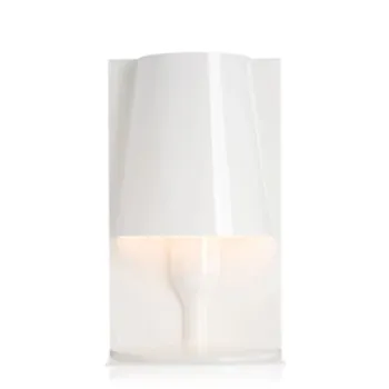 Veioza Kartell Take design Ferruccio Laviani E14 max 5W LED h31cm alb imagine