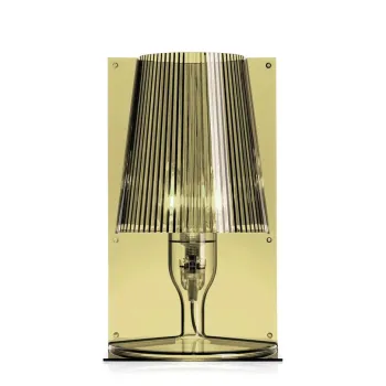 Veioza Kartell Take design Ferruccio Laviani E14 max 5W LED h31cm verde oliv imagine