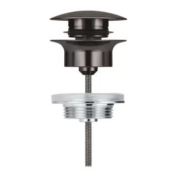 Ventil click-clack Grohe 65807 pentru lavoare cu preaplin hard graphite imagine