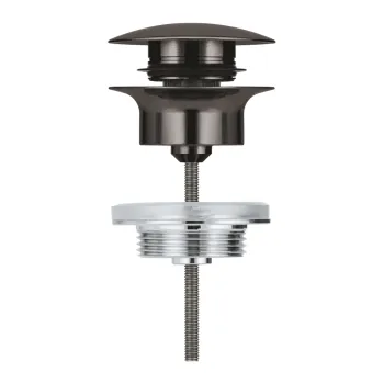 Ventil click-clack Grohe 65807 pentru lavoare cu preaplin  hard graphite imagine