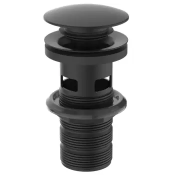 Ventil click-clack Ideal Standard pentru lavoare cu preaplin negru mat imagine