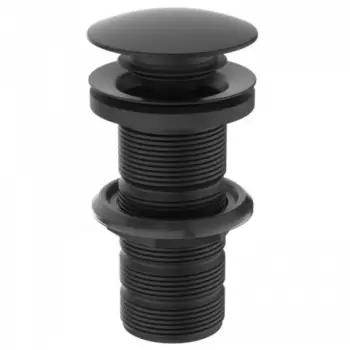 Ventil click-clack Ideal Standard pentru lavoare fara preaplin negru mat imagine