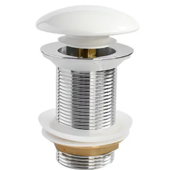 Ventil click-clack pentru lavoar Besco  alb imagine