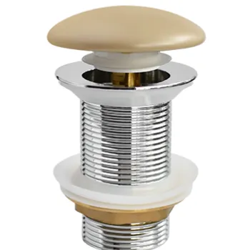 Ventil click-clack pentru lavoar Besco  mokka mat imagine