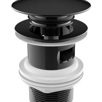 Ventil click-clack Roca pentru lavoare cu preaplin Titanium Black imagine