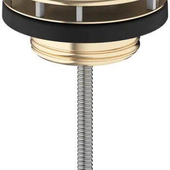 Ventil fix Hansgrohe pentru lavoare fara preaplin  bronz periat imagine