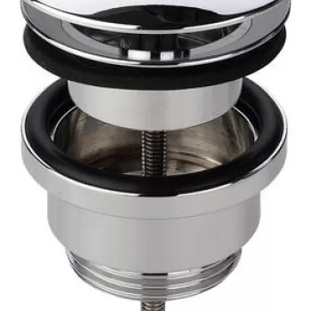 Ventil fix Viega Visign V1 pentru lavoare fara preaplin crom lucios imagine