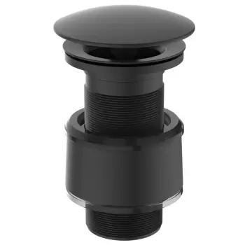 Ventil Ideal Standard pentru lavoare fara prea-plin negru mat imagine