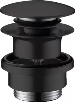 Ventil lavoar Hansgrohe Push-Open DN32 negru mat imagine