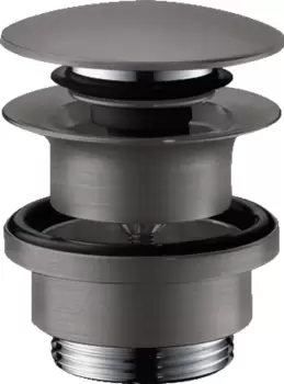 Ventil lavoar Hansgrohe Push-Open DN32 negru periat imagine