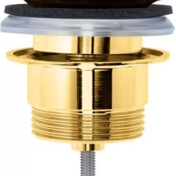 Ventil push-open Duravit pentru lavoare cu preaplin auriu lucios imagine