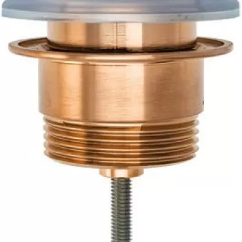 Ventil push-open Duravit pentru lavoare cu preaplin bronz periat imagine